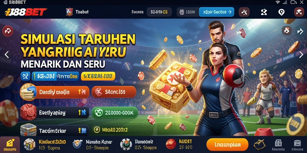 Screenshot gameplay 188BET yang menampilkan antarmuka taruhan yang menarik.