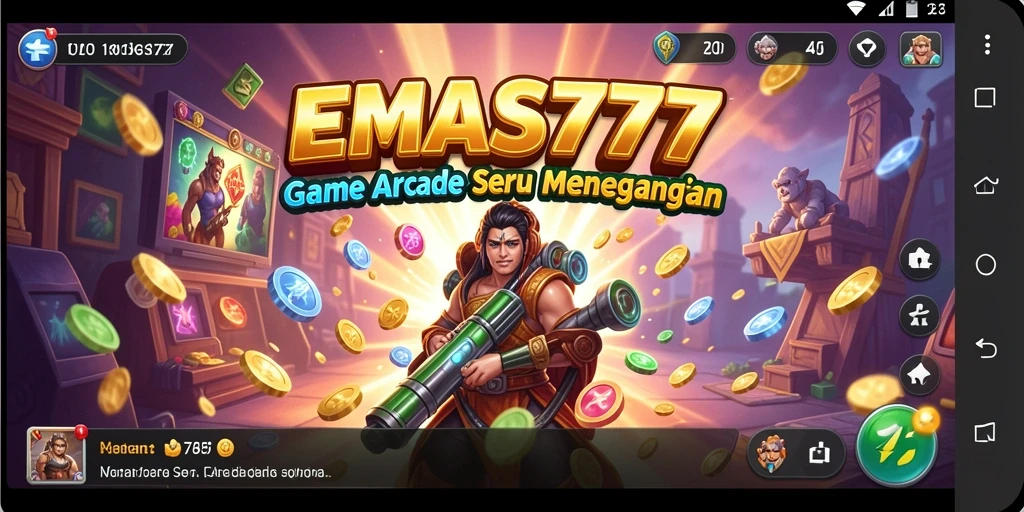 Tampilan gameplay seru EMAS777 yang penuh aksi dan tantangan.