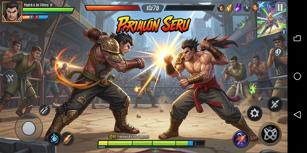 Gameplay seru dengan pertarungan menegangkan di ID678.