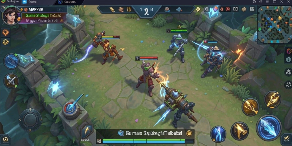 Tampilan gameplay menarik dari MVP789 dengan strategi SLG.