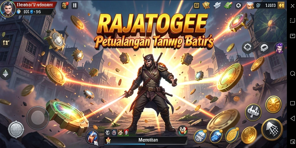Screenshot RAJATOGEL menampilkan eksplorasi dunia Open World yang luas.