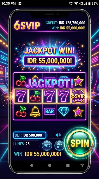 Screenshot proses unduh aplikasi di 6svip yang efisien.
